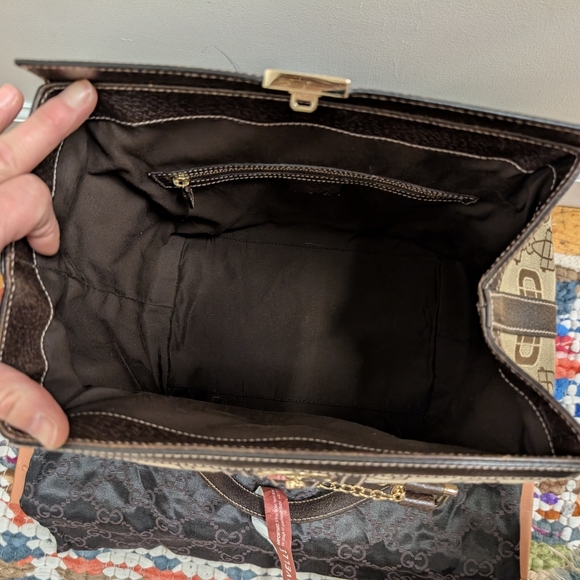 Gucci Boston Treasure Bag in Horsebit Canvas - Picture 15 of 16